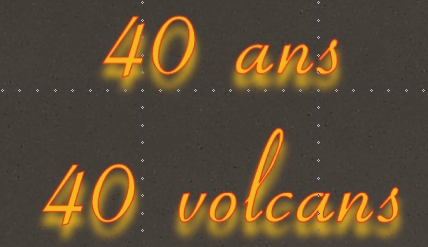 SVG 40 ans – 40 volcans